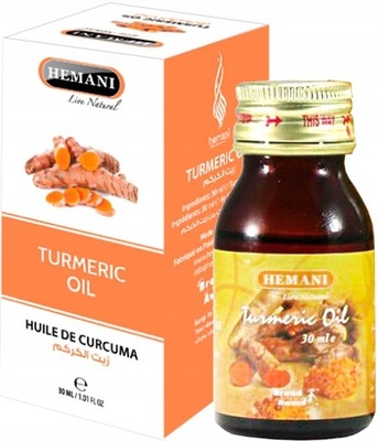 Hemani Oil Turmeric - Olejek Kurkumowy 30ml