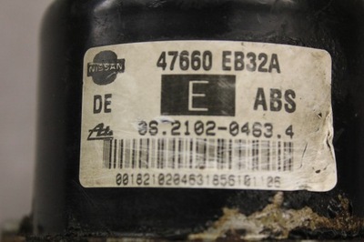 NISSAN NAVARA D40 BOMBA DE FRENADO ABS 47660EB32A  