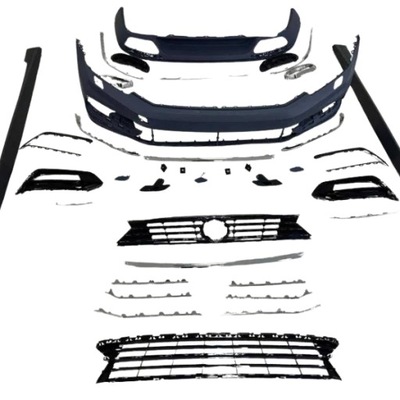 Бампер перед задня набір vw volkswagen passat b8 r-line бампери фото №1