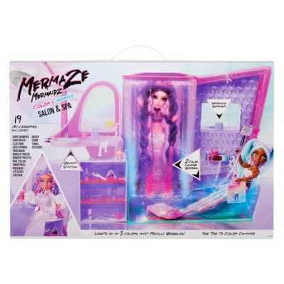 585220EUC Mermaze Mermaidz Salon Playset