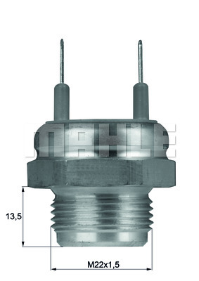 MAHLE TSW 8D JUNGIKLIS TERMICZNY, VENTILIATORIUS AUŠIN. 