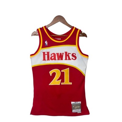 Koszulka do koszykówki Atlanta Hawks Dominique Wilkins, XL