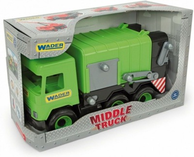 Middle truck Śmieciarka zielona