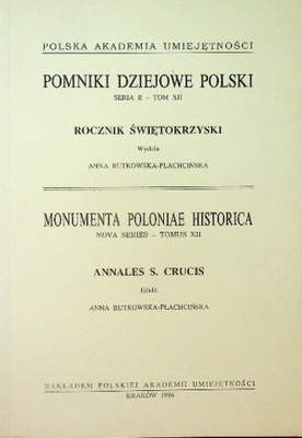 Pomniki dziejowe Polski Kronika Polski