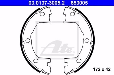 03.0137-3005.2 ZAPATAS DE TAMBOR HAM.IVECO DAILY 3 04-  