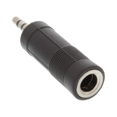 Adapter Audio Wtyczka Jack 3,5 mm Stereo Do 6,3 mm InLine