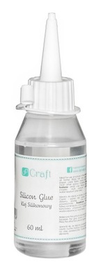 Klej silikonowy, szybkoschnący - DpCraft - 60 ml