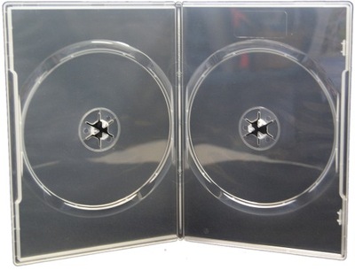 Pudełka AMARAY CLEAR SLIM na 2 DVD 7mm 20 szt