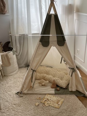 Cyrk – tipi, namiot dla dzieci z matą