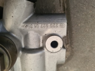 Mercedes sl w230 r230 клапан abc актуатор турбины 2203270131 фото №1