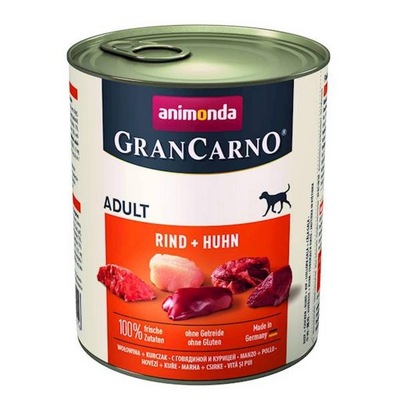 ANIMONDA GRAN CARNO GRANCARNO ADULT Kurczak 800g