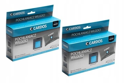 ZESTAW 2X CARDOS POCHŁANIACZ WILGOCI OSUSZACZ 400G