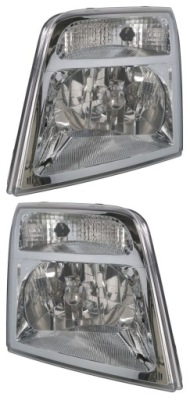 Фари лампи ford transit connect 02-13 tyc комплект + двигуни фото №1