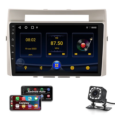 RADIO NAWIGACJA GPS TOYOTA COROLLA VERSO 2004-2009 32GB