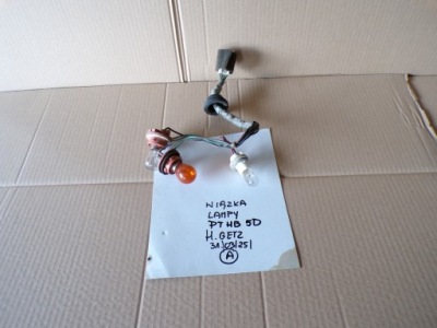 Hyundai getz джгут лампи правий задня 5d фото №1