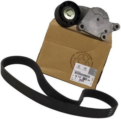 Оригінальний номер psa натягувач+ ремінь citroen c3 picasso 1.6 hdi фото №1