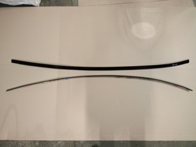 Молдинг дахова lh rh mercedes gle w167 coupe фото №1