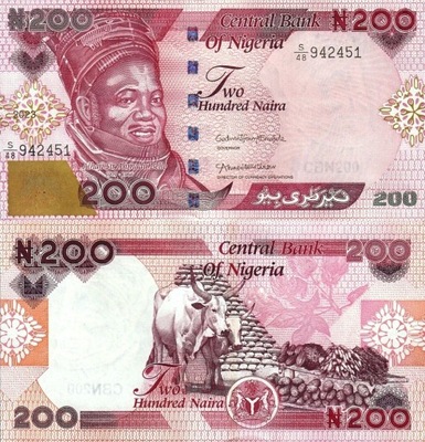 # NIGERIA - 200 NAIRA - 2022 - P-NEW - UNC