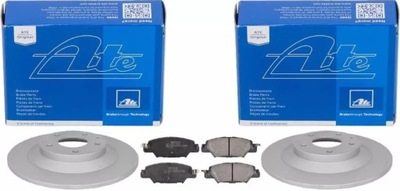 Ate гальмівні диски+ гальмівні колодки задня mazda cx-5 ke 303mm фото №1