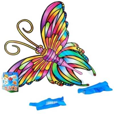 Kolorowy Latawiec Motyl dla Dzieci 61*66 cm