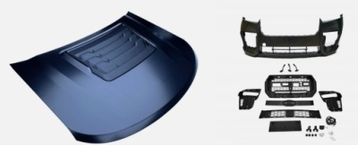 Explorer стиль raptor 20- капот кришка двигуна + бампер передній решітка радіатора новий фото №1