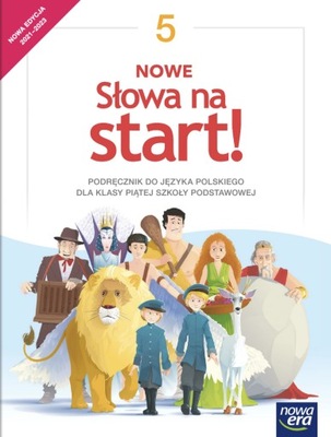 OKŁADKA NA PODRĘCZNIK NOWE SŁOWA NA START! 5 NE