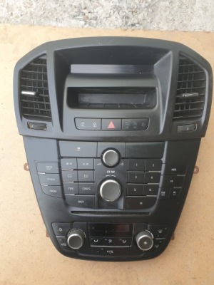 Панель кондиціонера радіо кондиціонер opel insygnia 13273252 фото №1