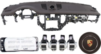 Приборная панель консоль подушка безопасности ремни porsche macan фото №1