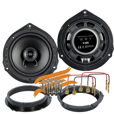 ALTAVOCES 300W MERCEDES VITO VIANO W447 PARTE DELANTERA NUEVO DISTANCIAS POTENTE JUEGO  