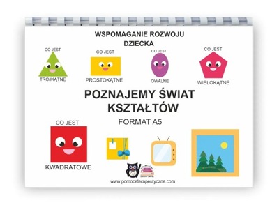 Poznajemy świat kształtów A5 z rzepem