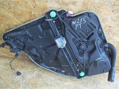 MERCEDES E CLASS W213 213 LIFT DEVICE MECHANISM GLASS RIGHT REAR  