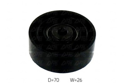 Skf ролик ремень многоручейковый. ford mondeo iv s-max 2, фото №1