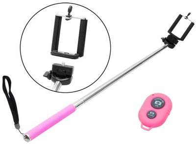 Monopod Kijek do Selfie Wysięgnik Bluetooth 115cm