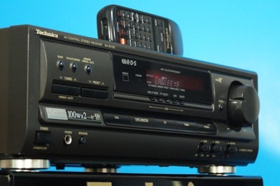 AMPLITUNER STEREO TECHNICS SA-EX120 Z PILOTEM ZADBANY GWARANCJA