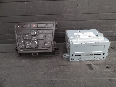 Opel zafira c 2013 радіо панель cd aux 22936573 org фото №1