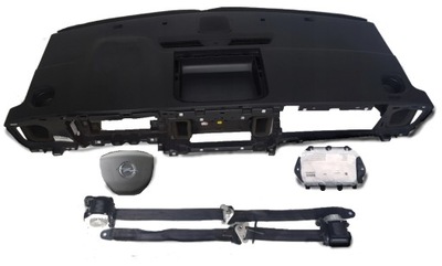 Opel zafira панель приладів консоль подушка безпеки ремені комплект фото №1