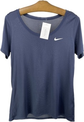 Koszulka sportowa granat NIKE DRI-FIT r. L