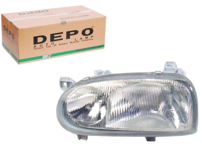 Фара vw golf iii h1 h1 91-99 le depo фото №1