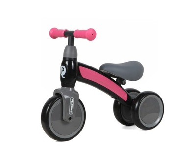 Pojazd Jeździk rowerek trójkołowy Różowy Chodzik