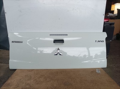 Задня кришка багажника mitsubishi l200 білий комплектна фото №1