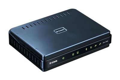 Router modem WiFi ADSL2+ D-Link DSL-2680 + Zasilacz (A)