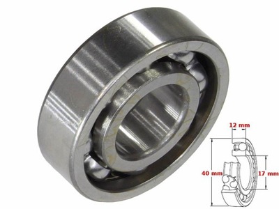 BEARING 6203 KULKOWE STD 17X40X12 - milautoparts-fr.ukrlive.com