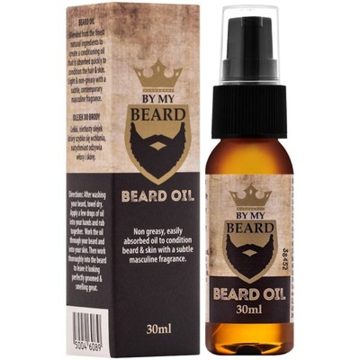 BY MY BEARD OIL OLEJEK ZMIĘKCZAJĄCY DO BRODY 30ML