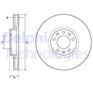 DISCO DE FRENADO BG4696C  