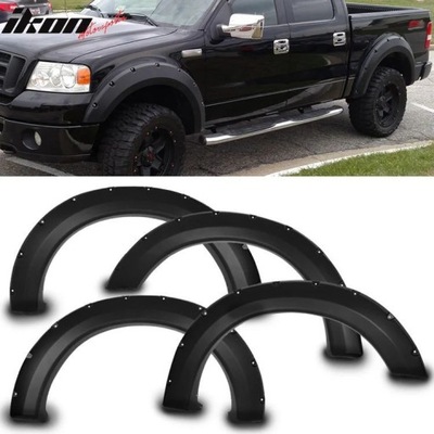 Розширювачі крила pocket rivet - чорний mat f150 2004-2008 ні фото №1