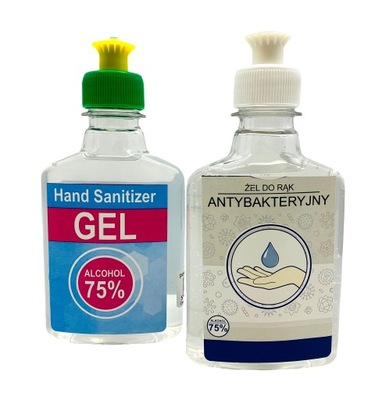 ŻEL ANTYBAKTERYJNY DO MYCIA RĄK 200ML 75%