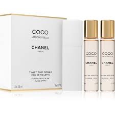 Chanel Coco Mademoiselle 3x20ml Tvist EDT Eau De Toilette Twist 3x20 ml
