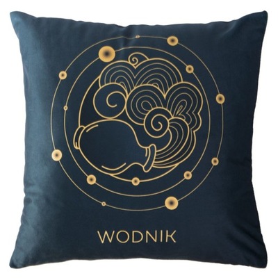 POSZEWKA DEKORACYJNA ZODIAK/WODNIK/40X40 (PROMOCJA)