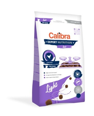 Sucha karma dla psów z nadwagą CALIBRA Dog Expert Nutrition Light 2kg