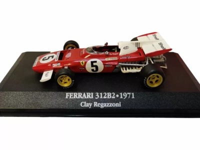 ATLAS FERRARI F1 COLLECTION FERRARI 312B2 REGAZZONI 1:43